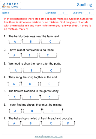 Spellings 11+ English2
