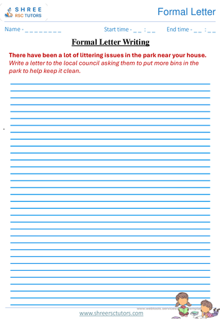 Formal Letter  11+ English4