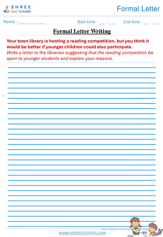 Formal Letter  11+ English3