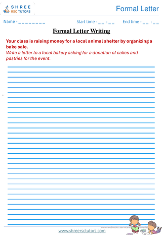 Formal Letter  11+ English6