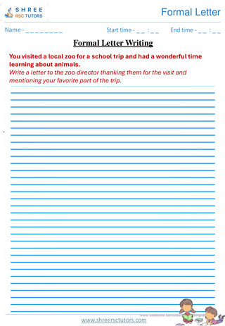 Formal Letter  11+ English2