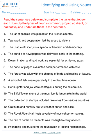 Identifying And Using Nouns  11+ English4