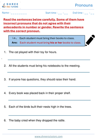 Pronouns   11+ English2