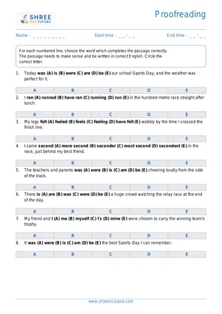 Proofreading Pr3
