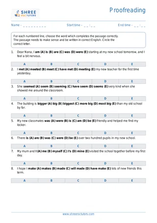 Proofreading Pr6