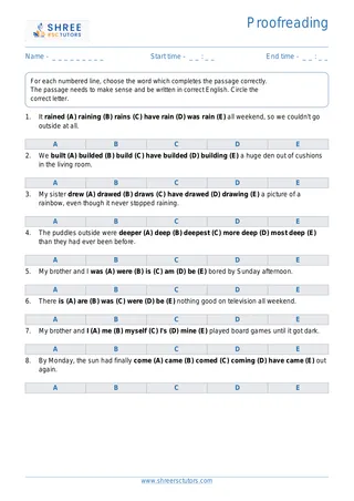 Proofreading Pr7