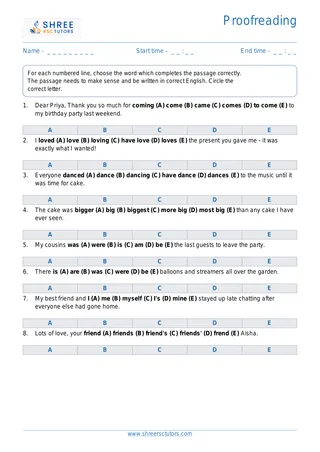Proofreading Pr8