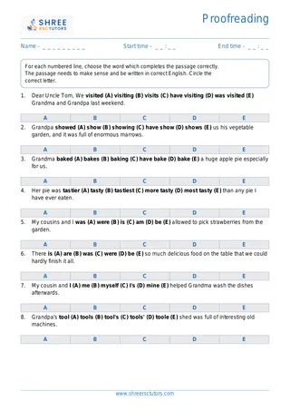 Proofreading Pr10