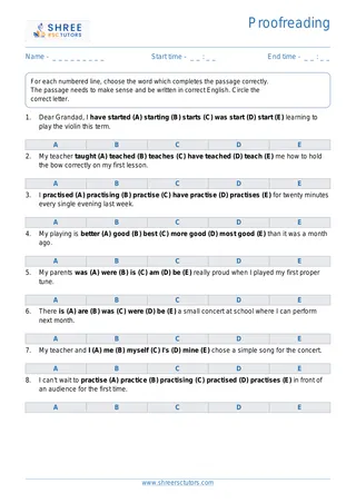 Proofreading Pr12