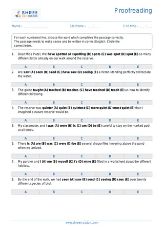 Proofreading Pr22