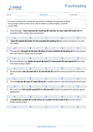 Proofreading Pr23