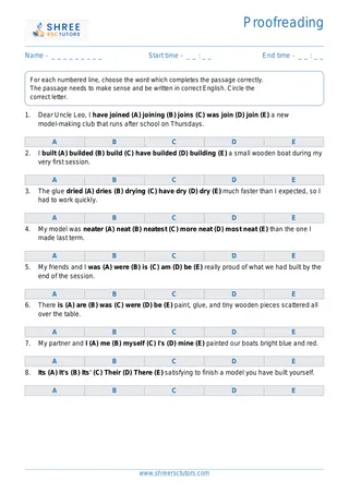 Proofreading Pr38