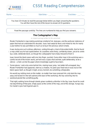 Csse Reading Comprehension Csse7