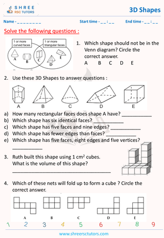 3D SHAPES  (6)