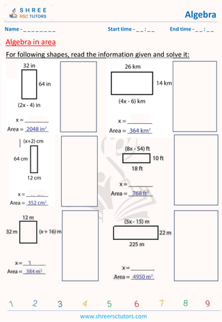 Algebra In Area (2)