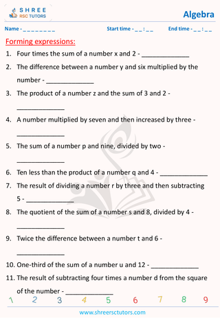 Forming Expression (2)