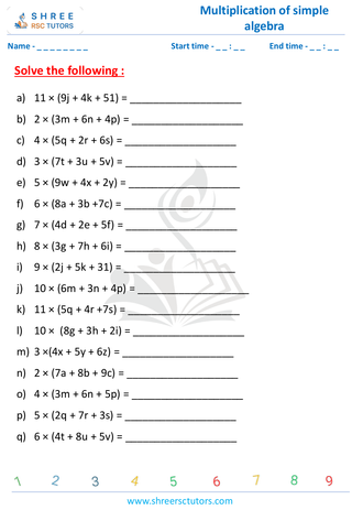 Multply Of Simple Algebra 4 Terms (1)