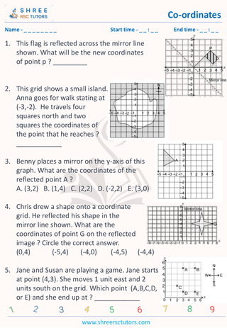 Co Ordinates Geometry 11 Plus (2)