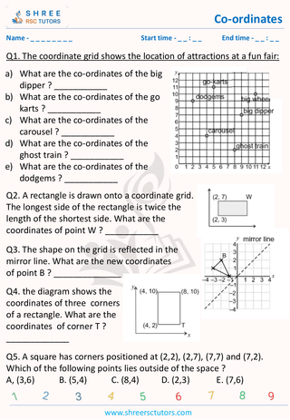 Co Ordinates Geometry 11 Plus (1)