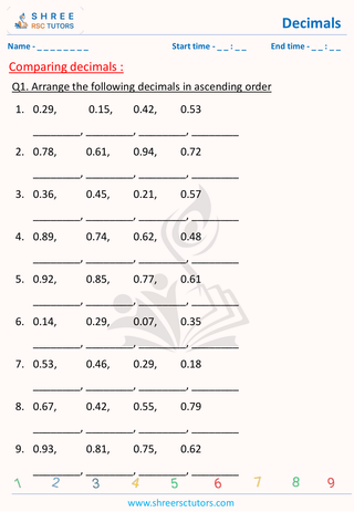 Comparing Decimals 11 Plus Math (5)