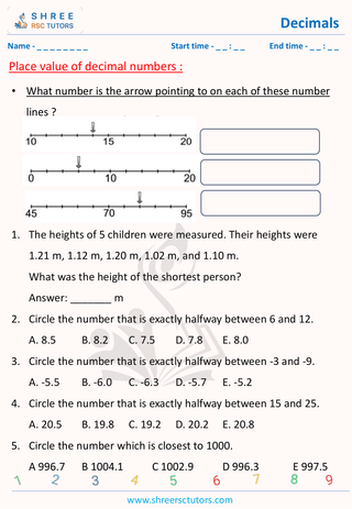 Place Value Of Decimals 11 Plus Math 11 (3)