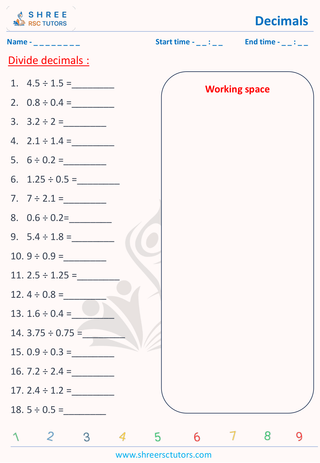 Divide Decimals (3)