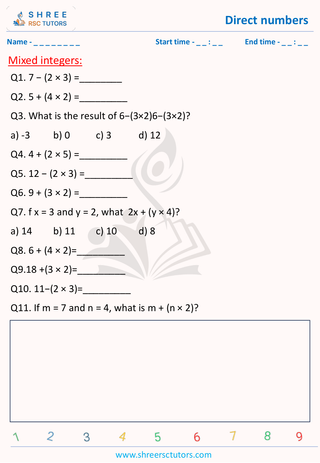 Mixed Integers (5)