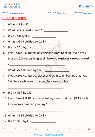 Simple Division  (4)