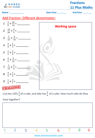Add Different Denominator (3)