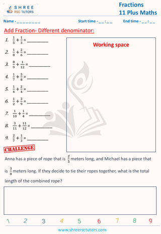 Add Different Denominator (2)