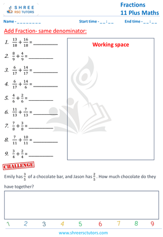 Add Same Denominator (4)