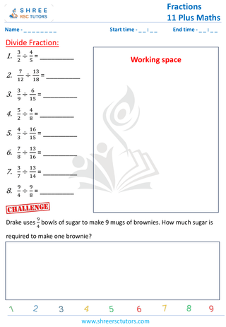 Divide Fraction By Fraction (4)