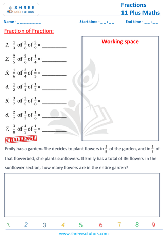 Fraction By Fractions Three Times (4)