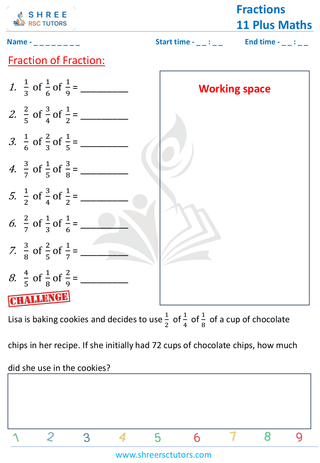 Fraction By Fractions Three Times (2)