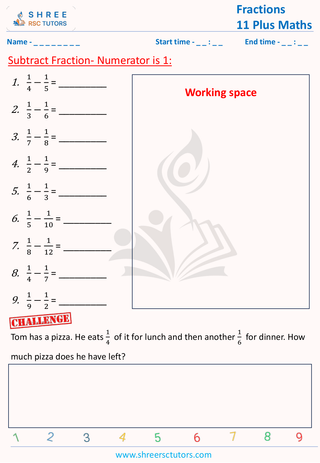 Subtract Numerator 1 (2)