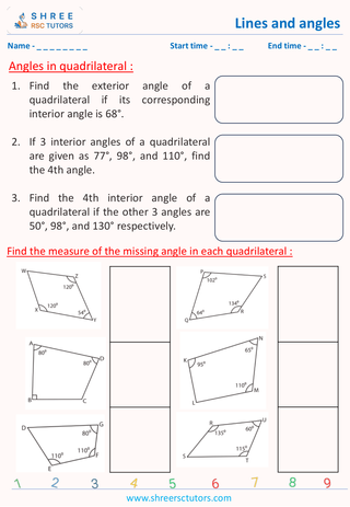 Angles In Quadrilateral (2)