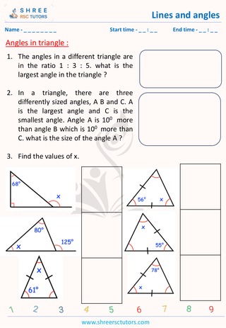 Angles In Triangles (4)