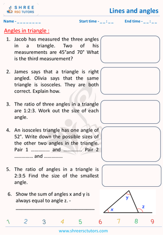 Angles In Triangles (2)