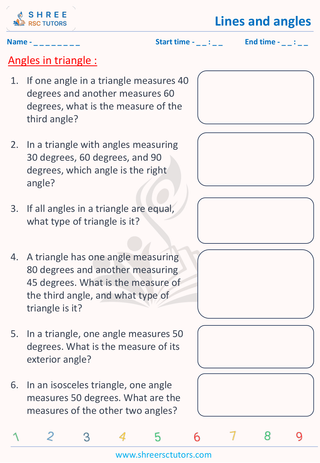Angles In Triangles (3)