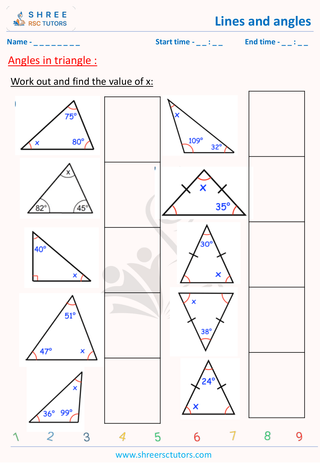 Angles In Triangles (1)