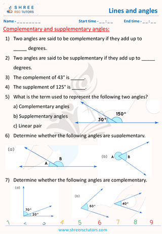 Complementry And Supplementry Angles (1)