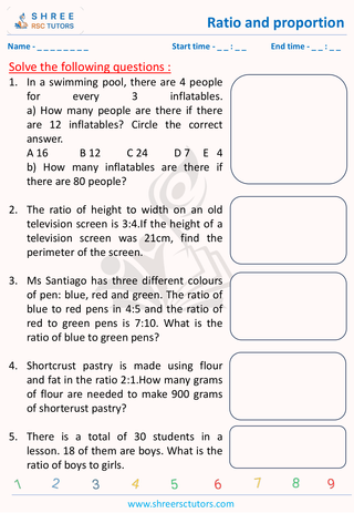 Ratio And Proportion 11 Plus (2)