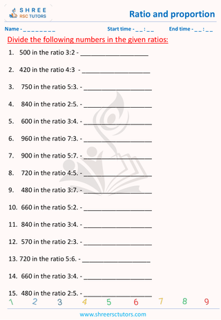 Ratio And Proportion 11 Plus (9)