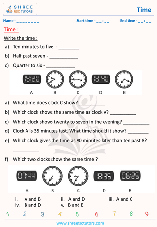 Calculate Time (1)