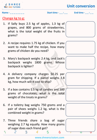 Convert Kilogram To Gram (3)