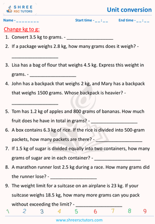 Convert Kilogram To Gram (2)