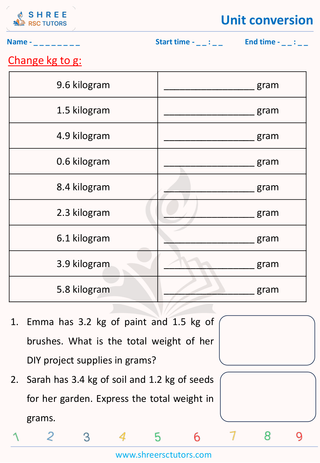 Convert Kilogram To Gram (5)