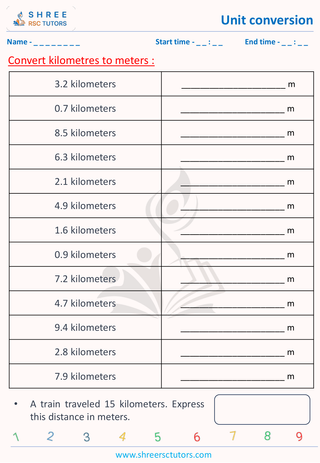 Convert Kilometre To Metre (2)