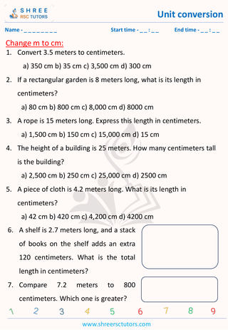 Convert Metre To Centimetre (2)