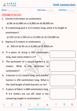 Convert Metre To Centimetre (3)